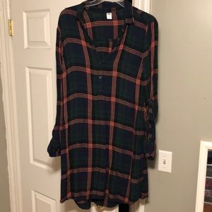 Old navy plaid dress